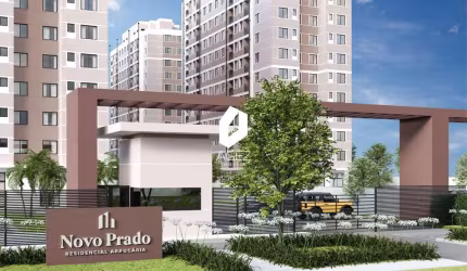 Apartamento de 2 quartos, suíte, vaga de garagem, no Prado Velho