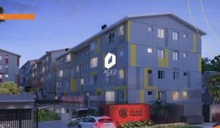 APARTAMENTO COM 2 QUARTOS, SACADA  E 1 VAGA DE GARAGEM