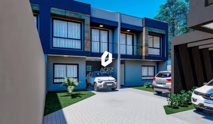Sobrado novo em condomínio 03 quartos 01 suíte 02 vagas!