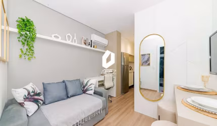 Studio moderno e completo – conforto e praticidade em cada detalhe!