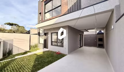 Sobrado novo Campo Comprido com 3 Quartos, Suíte e Área Gourmet – Pronto!