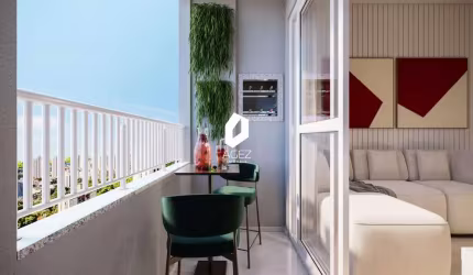 Apartamentos novo com 2 quartos e lazer completo no Residencial Carvalho