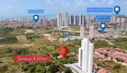 TERRENO EM PONTA NEGRA/ AREA PARA EMPREENDIMENTO/ CONDOMINIO/ OPORTUNIDADE