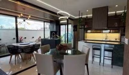 CONDOMINIO MONTE CARLO - Casa Alto Padrão/Casa mobiliada no condomínio Monte Carlo com energia solar.