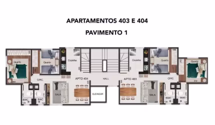 Cobertura à venda, 2 quartos, 1 suíte, 2 vagas, Araguaia - Belo Horizonte/MG