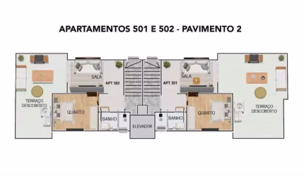 Cobertura à venda, 3 quartos, 1 suíte, 2 vagas, Araguaia - Belo Horizonte/MG