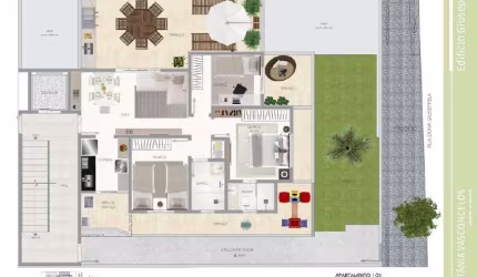 Apartamento à venda, 3 quartos, 1 suíte, 1 vaga, Milionários - Belo Horizonte/MG