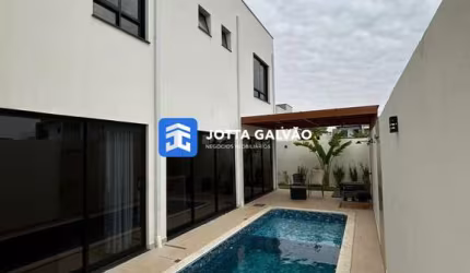 Casa em condomínio fechado com 3 quartos à venda na Avenida Luiz Greco, 10, Vila Monte Alegre, Paulínia, 190 m2 por R$ 1.170.000