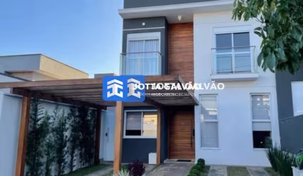 Casa em condomínio fechado com 3 quartos à venda na Mário Pavanin, 100, Jardim Park Real, Indaiatuba, 160 m2 por R$ 1.280.000