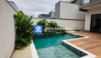 Casa em condomínio fechado com 4 quartos à venda na Avenida Presidente Juscelino Kubitschek de Oliveira, 3851, Parque Brasil 500, Paulínia, 245 m2 por R$ 1.950.000