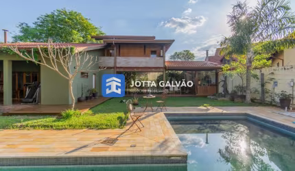 Casa com 4 quartos à venda na Rua Dom Francisco de Campos Barreto, 100, Jardim Sorirama (Sousas), Campinas, 400 m2 por R$ 1.600.000