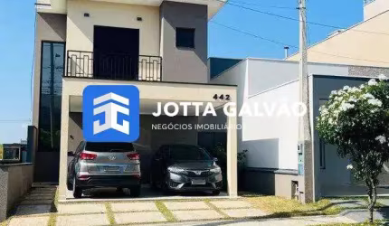 Casa em condomínio fechado com 3 quartos à venda na Mário Pavanin, 100, Jardim Park Real, Indaiatuba, 150 m2 por R$ 1.060.000
