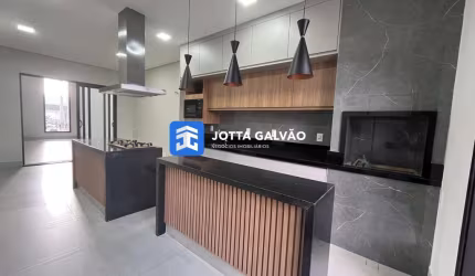 Casa em condomínio fechado com 3 quartos à venda na Avenida Luiz Greco, 10, Vila Monte Alegre, Paulínia, 137 m2 por R$ 1.040.000