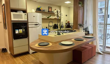 Apartamento com 1 quarto à venda na Alberto Carlos Dupas Valin, 100, Vila Palácios, Campinas, 44 m2 por R$ 447.000