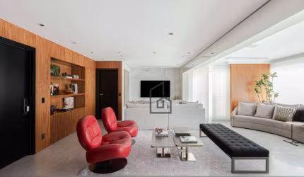 Apartamento com 3 dormitórios à venda, 182 m² por R$ 5.900.000,00 - Moema - São Paulo/SP