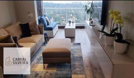 Apartamento com 2 dormitórios à venda, 69 m² por R$ 1.370.000,00 - Campo Belo - São Paulo/SP