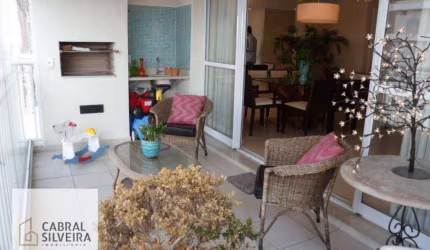 Apartamento com 3 dormitórios à venda por R$ 1.450.000 / 123m2 / - Campo Belo - São Paulo/SP