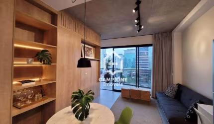 Apartamento com 1 dormitório, 45 m² - venda por R$ 1.900.000,00 ou aluguel por R$ 10.312,00/mês - Vila Olímpia - São Paulo/SP