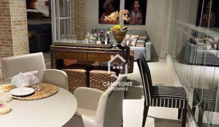 Apartamento com 3 dormitórios à venda, 158 m² por R$ 1.400.000,00 - Guarujá - Guarujá/SP