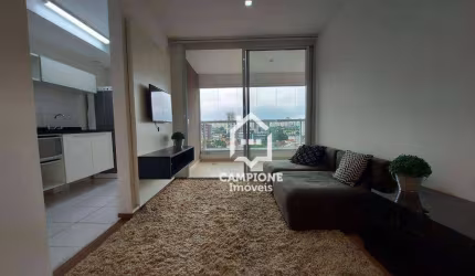 Apartamento com 1 dormitório, 45 m² - venda por R$ 980.000,00 ou aluguel por R$ 5.450,00/mês - Brooklin Paulista - São Paulo/SP