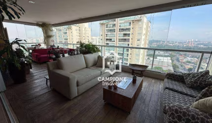 Apartamento com 3 dormitórios para alugar, 187 m² por R$ 18.949,08/mês - Vila Leopoldina - São Paulo/SP