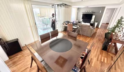 Perto de tudo: Apartamento 117m² Varanda gourmet, 4 banheiros, Vila São Francisco (FL43)