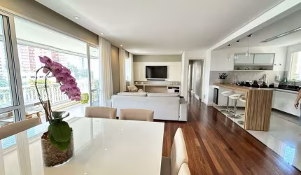 Apartamento á venda no Andorinha Morumbi, 128 metros, 3 dormitórios, 2 Vagas FL34