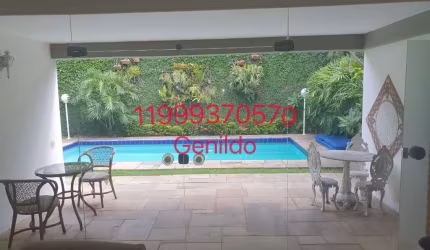 SOBRADO COM PISCINA  4 QUARTOS SENDO 4 SUITE EDICULA COM BANHEIRO 8 VAGAS PROXIMO DO METRO  FL55