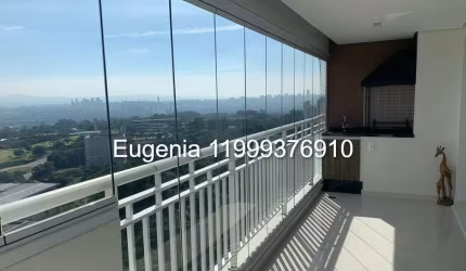 Apartamento no Butantã:  3 dormitórios, 2 suítes mobiliado vista USP, 105m²