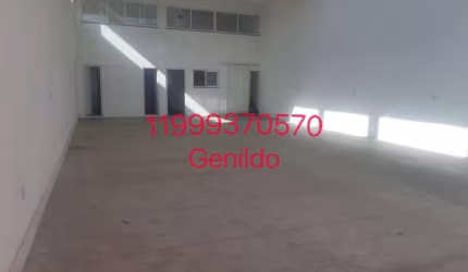 GALPÃO  COM 270M2 COM PE DIREITO ALTO MEZANINO FÁCIL ACESSO A RAPOSO ENTRA CARRETA FL55