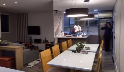 Apartamento mobiliado 1 quarto, 1 vaga - FL35