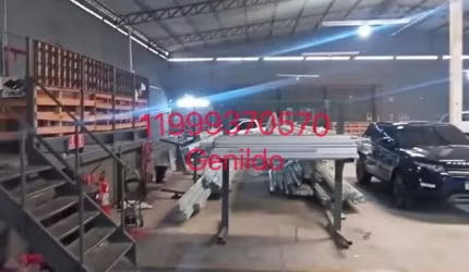 GALPÃO COM 1372M2 PE DIREITO 7M A 1 KM DO RODOANEL FÁCIL ACESSO AO METRO FL55