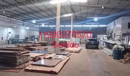 GALPÃO COM 1372M2 PE DIREITO 7M A 1 KM DO RODOANEL FÁCIL ACESSO AO METRO FL55
