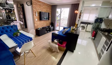 Apartamento 60m2 no Jardim Bonfiglioli condomínio Easy Porteira Fechada