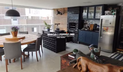 Apartamento Duplex com 3 suítes, 3 vagas cobertas, 3 salas, lazer completo. FL23