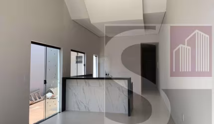 Casa para Venda em Uberlândia, Novo Mundo, 3 dormitórios, 1 suíte, 2 banheiros, 2 vagas