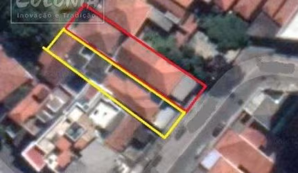 Terreno a venda - Vila Alzira, Santo André