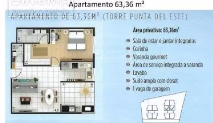 Apartamento a venda - Parque das Nações, Santo André
