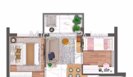 Loft com 2 quartos à venda na Alameda Raja Gabaglia, 289, Vila Olímpia, São Paulo, 40 m2 por R$ 594.000