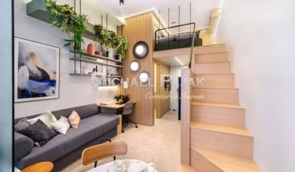 Studio com 1 quarto