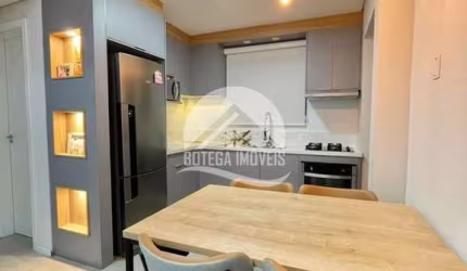 Apto mobiliado 2 quartos - Bairro Iririu