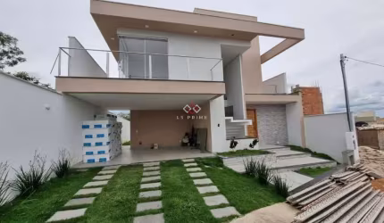 Casa em condomínio fechado com 3 quartos à venda na Um, 45, Sobradinho, Lagoa Santa por R$ 1.100.000