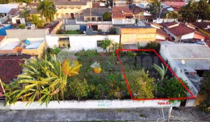 Terreno à venda, 228 m² por R$ 260.000,00 - Praia das Palmeiras - Caraguatatuba/SP
