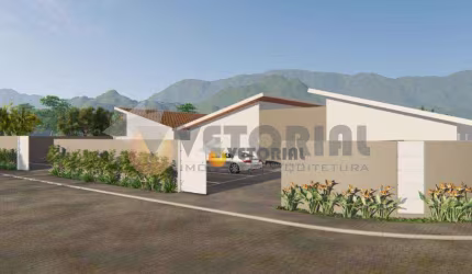 Casa com 2 dormitórios à venda, 102 m² por R$ 419.999,00 - Massaguaçu - Caraguatatuba/SP