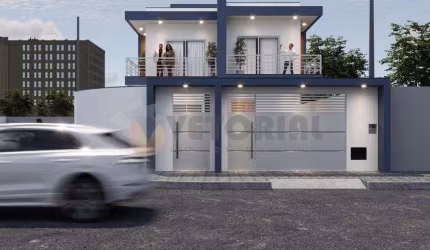 Sobrado com 3 dormitórios à venda, 113 m² por R$ 600.000 - Balneário dos Golfinhos - Caraguatatuba/SP