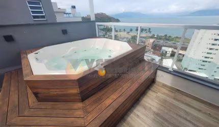 Cobertura com 4 dormitórios à venda, 204 m² por R$ 2.250.000,00 - Sumaré - Caraguatatuba/SP