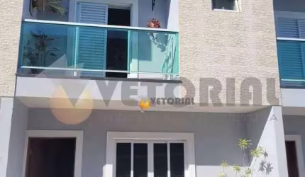 Sobrado com 2 dormitórios à venda, 94 m² por R$ 590.000,00 - Praia das Palmeiras - Caraguatatuba/SP