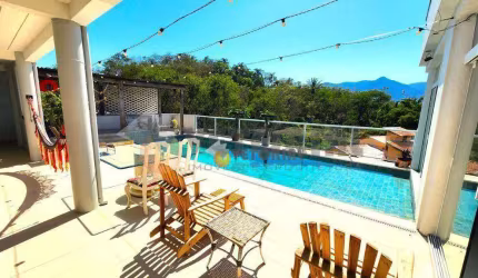 Casa  4 Suites  com Piscina , na Praia do  Arrastão em São  Sebastião SP