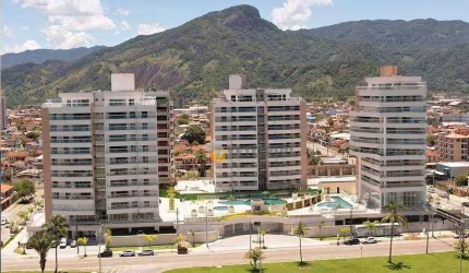 Apartamento com 4 dormitórios à venda, 169 m² por R$ 2.400.000,00 - Indaiá - Caraguatatuba/SP