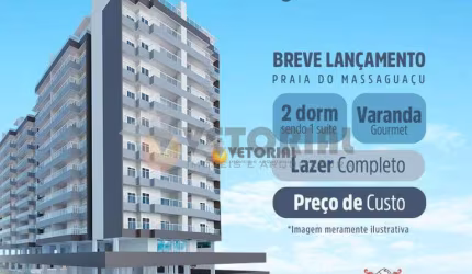 Apartamento com 2 dormitórios à venda, 71 m² por R$ 450.000,00 - Massaguaçu - Caraguatatuba/SP